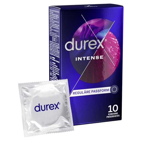 Durex Intense Orgasmic 10 stk Glat