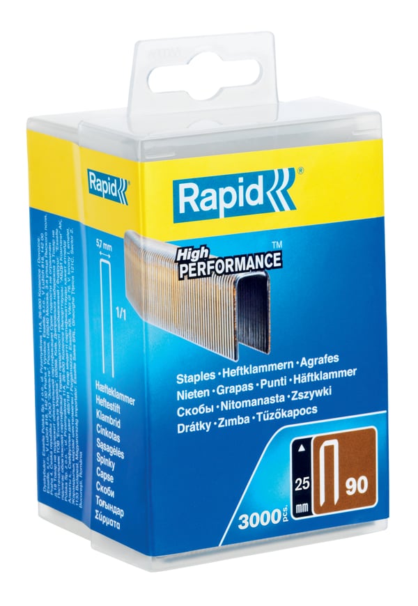Rapid Nr.90 Dubbelspik 25 mm