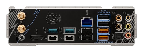 Pikkukuva 6 / 6: ASRock Phantom Gaming Z890 LIGHTNING WIFI - Emolevy - ATX - LGA1851-kanta - Z890-piirisarja - USB