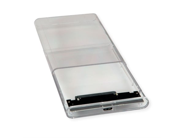 VALUE 16.99.4214 drevkabinet HDD/SSD kabinet Transparent 2.5"