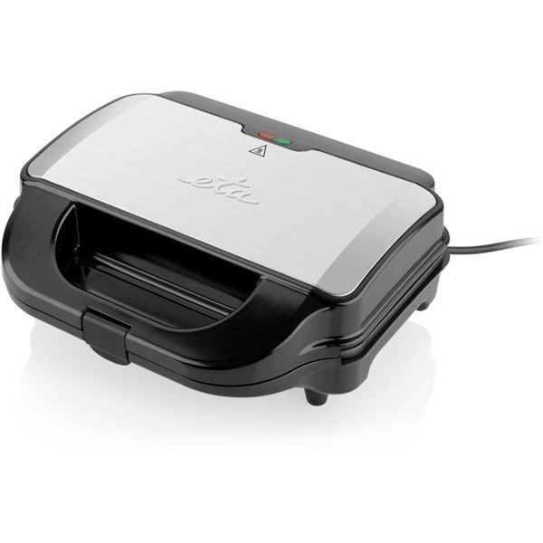 Eta Sorento 3151 90010 sandwichtoaster 900 W Sort, Rustfrit stål Eta Sorento 3151 90010 sandwichtoaster 900 W Sort, Rustfrit stål