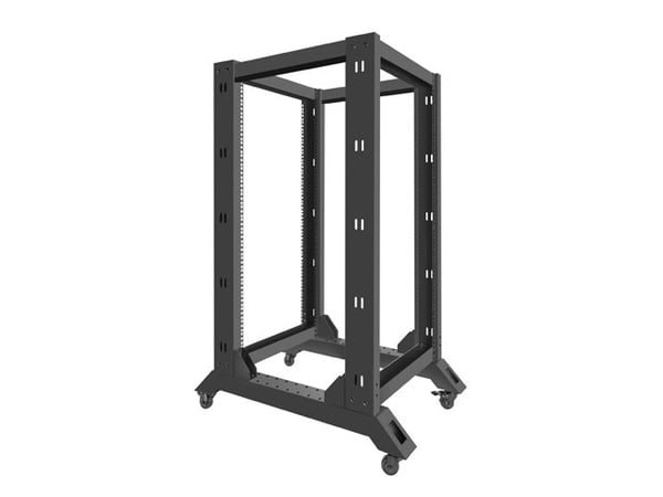 Lanberg OR01-6822-B rack 22U Fristående rack Svart Lanberg OR01-6822-B rack 22U Fristående rack Svart