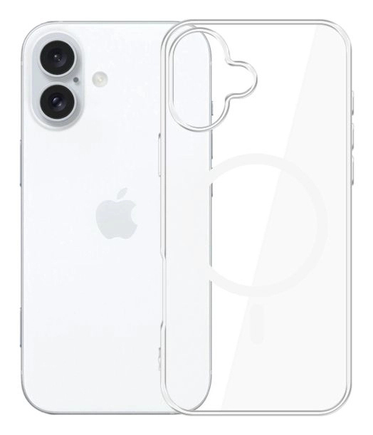 Miniatyrbillede 12 af 15: 3MK Clear MagCase mobiltelefon etui 16 cm (6.3") Cover Transparent