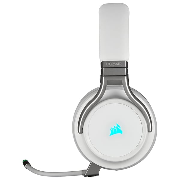 Corsair Virtuoso RGB Kuulokkeet Langallinen & langaton Pääpanta Pelaaminen USB A-tyyppi Valkoinen