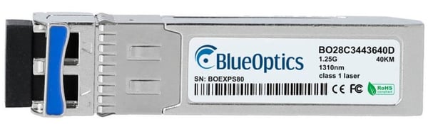 BlueOptics BTI-SFP-GBDC40L-DD-31/49S-BO modul til netværksmodtager Fiberoptisk 1250 Mbit/s cSFP