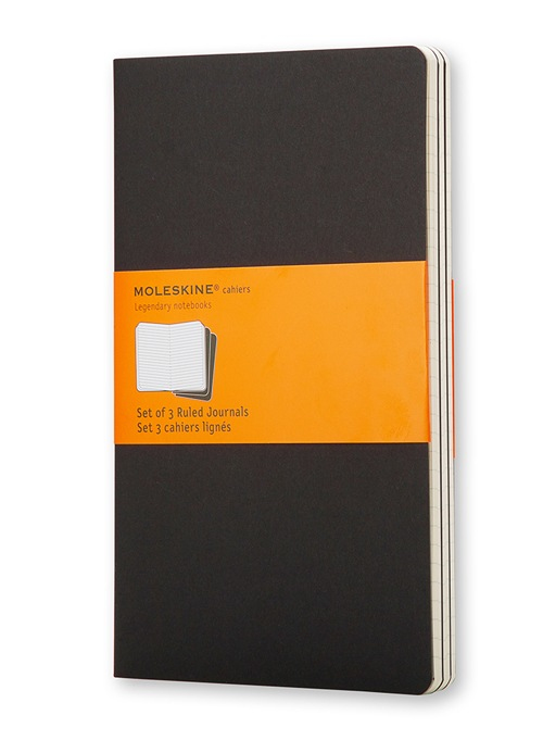 Miniatyrbild 1 av 5: Moleskine Cahier anteckningsböcker 80 ark Svart