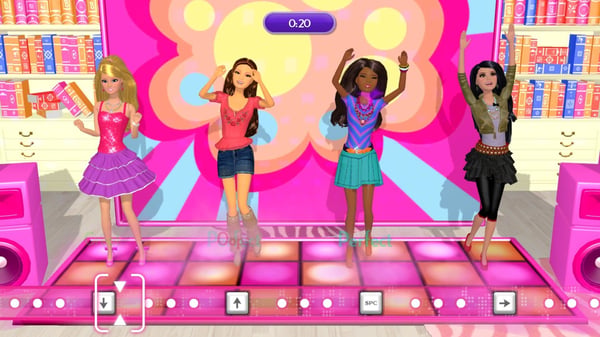 Miniatyrbild 1 av 8: Little Orbit Barbie : Dreamhouse Party Standard Tyska, Engelska, Danska, Spanska, Fin, Franska, Italienska, Svenska Nintendo 3DS
