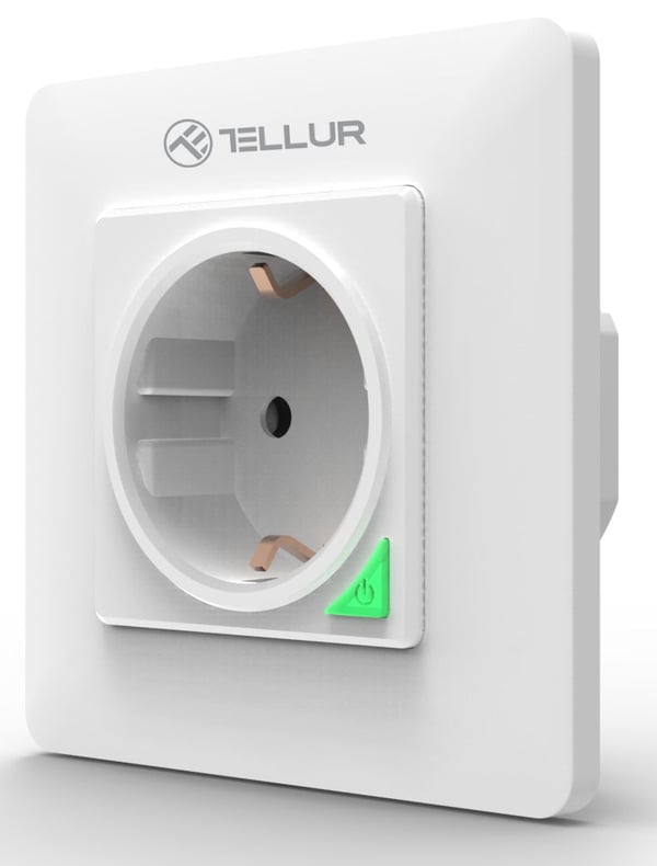Tellur TLL331321 stikkontakt Hvid