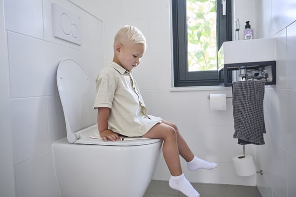 Dooky 2300500 toiletsæde Hårdt toiletsæde Plast Hvid