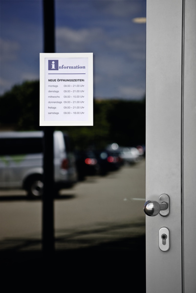 Durable Duraframe magnetisk ramme A5 Sort