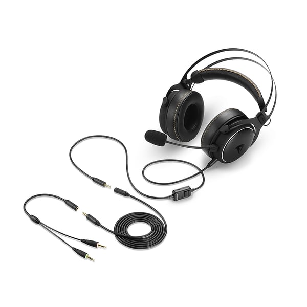 Miniatyrbillede 4 af 5: Sharkoon SKILLER SGH50 Headset Ledningsført Spil Sort