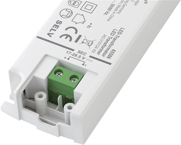 Miniatyrbild 5 av 8: Goobay 65586 strömtransformatorer Vit, Grön 0,7 A