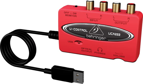 Behringer UCA222 extratillbehör musikutrustning