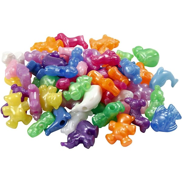 Miniatyrbillede 4 af 5: Creativ Company 618230 perle Perlemiks Plast Flerfarvet