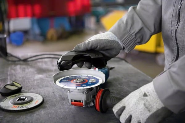 Miniatyrbillede 2 af 10: Bosch GWX 14-125 S vinkelsliber 12,5 cm 11500 rpm 1400 W 2,2 kg