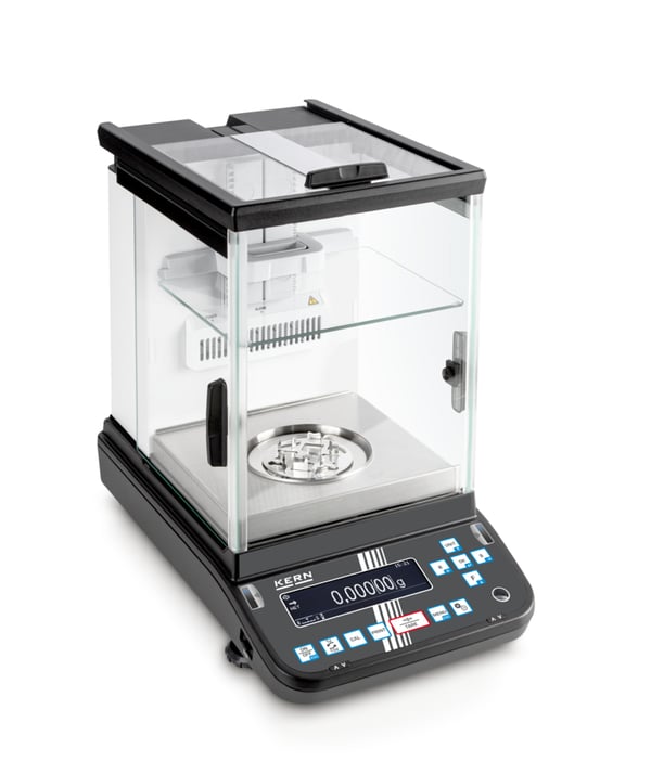 KERN & SOHN Analysenwaage 0,12 kg Svart