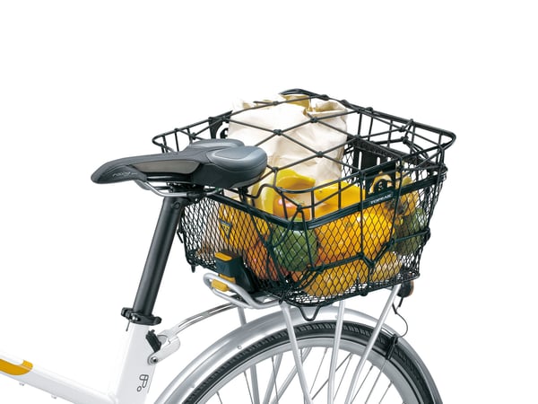 Topeak MTX Basket Rear Bagside Cykelkurv 23,44 L Metal Sort