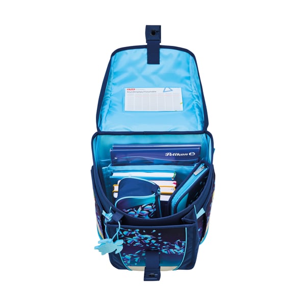 Herlitz FiloActive XL Plus Blue Ice koululaukkusetti Tyttö Polyesteri Sininen, tummansininen