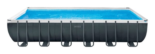 Miniatyrbillede 1 af 2: Intex Ultra XTR Frame Indrammet pool Rektangulær 31805 L Anthracit