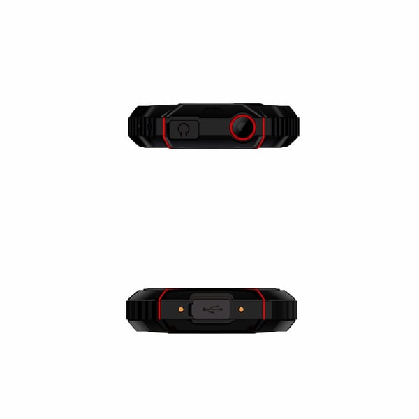 Evolveo StrongPhone SPW4RD mobiltelefoner 7,11 cm (2.8") 170 g Svart, Röd
