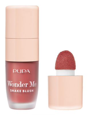 PUPA Milano Wonder Me Shake Blush poskipuna 5,5 g 003 Strawberry Daiquiri Nestemäinen