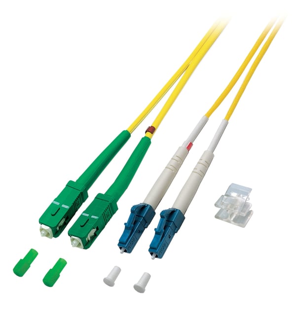 EFB Elektronik O0362.0,5 InfiniBand og fiberoptisk kabel 0,5 m LC SC I-V(ZN) H Gul