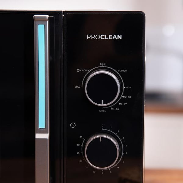 Miniatyrbillede 6 af 11: Cecotec Proclean 4120 Sort, Grå Grill mikroovn Bordplade 23 L 800 W