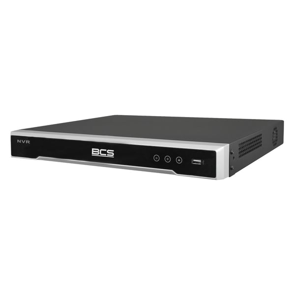 Miniatyrbild 4 av 6: BCS BCS-V-NVR0802-A-8K-8P nätverksvideobandspelare (NVR)