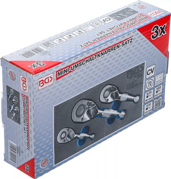 BGS technic Stubby Ratchet Set