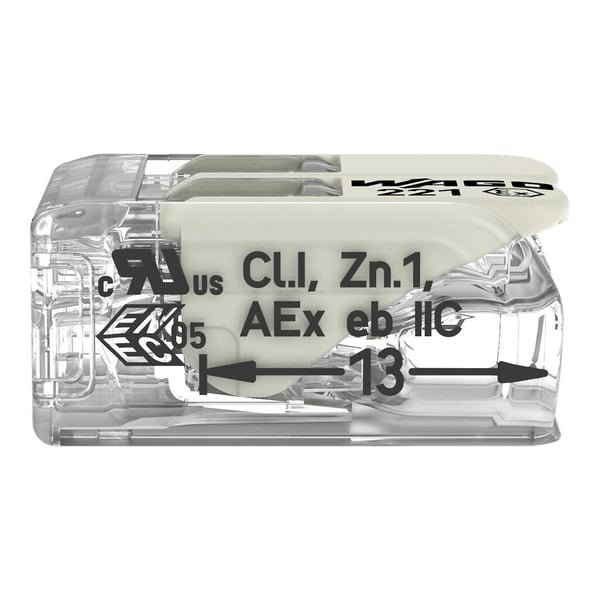 Miniatyrbild 4 av 4: Wago 221-682 terminal Transparent