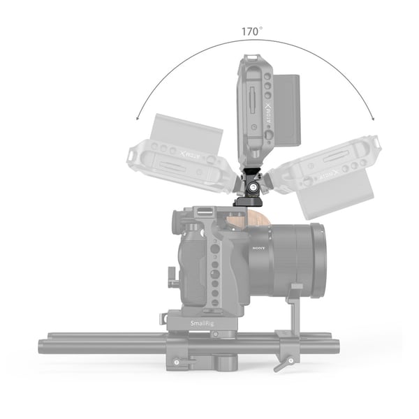 Pikkukuva 9 / 9: SmallRig 2904 kameran asennustarvike Monitorikiinnike