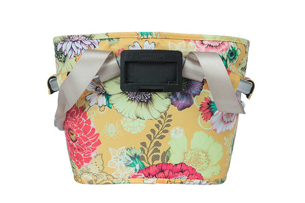 Miniatyrbillede 4 af 6: Basil Bloom Field Carry all KF Front Cykelkurv 15 L Polyester Gul