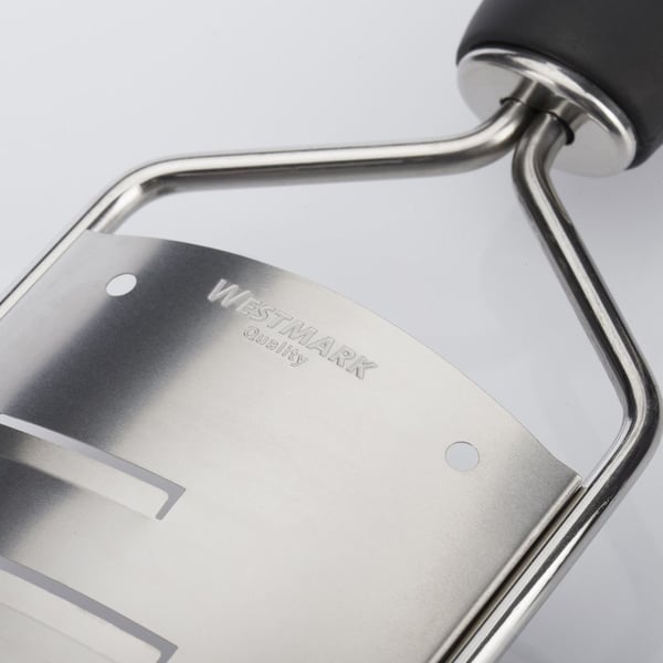 Westmark Technicus-Square Greb gitter Sort, Rustfrit stål
