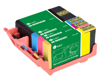 G&G NH-R00903XLBKCMY-B1-Reman-Eu blækpatron 4 stk Kompatibel Sort, Blå, Magenta, Gul
