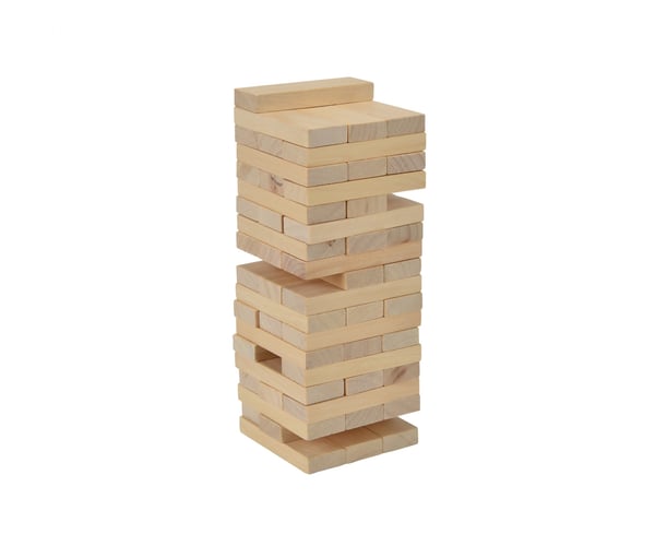 Eichhorn Wooden Tumbling Tower Brætspil Finmotorik (smidighed)