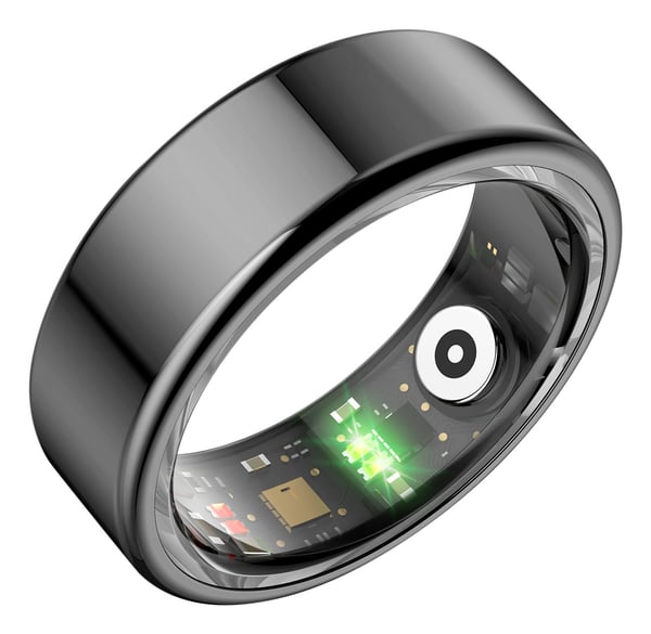 Miniatyrbild 6 av 8: Ksix Saturn Nej Aktivitetsmätare med smart ring IP68 Svart