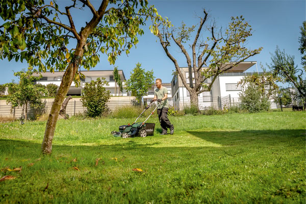 Pikkukuva 10 / 10: Metabo RM 36-18 LTX BL 46 Työnnettävä ruohonleikkuri Akku Vihreä