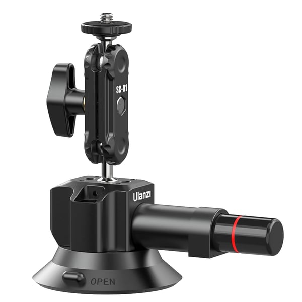 Ulanzi SC-01 Actionkamera, Kamera, Mobiltelefon/Smartphone Sort, Rød