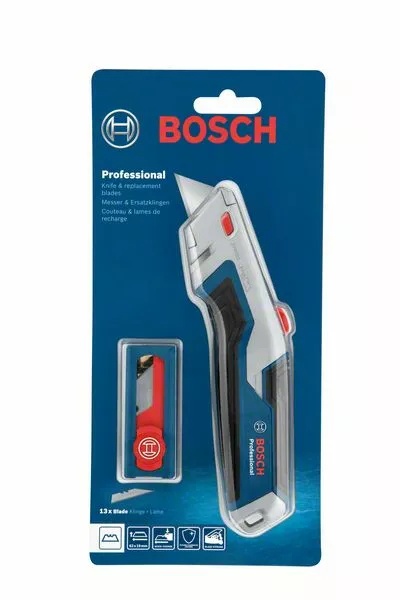 Bosch 1 600 A02 7M5 mattknivar Blå Rakbladskniv