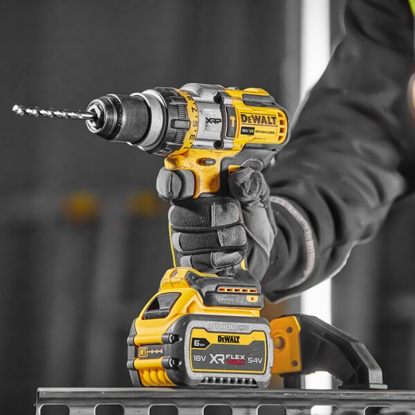 DeWALT DCD999NT-XJ bor 2250 rpm 1,61 kg Sort, Sølv, Gul