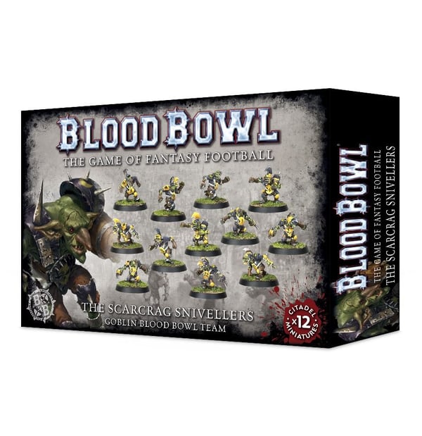 Games Workshop The Scarcrag Snivellers Goblin Blood Bowl Team