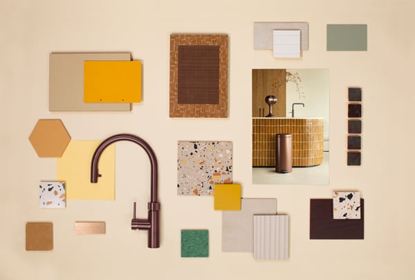 Brabantia 238789 papperkorgar Rund Stål brons