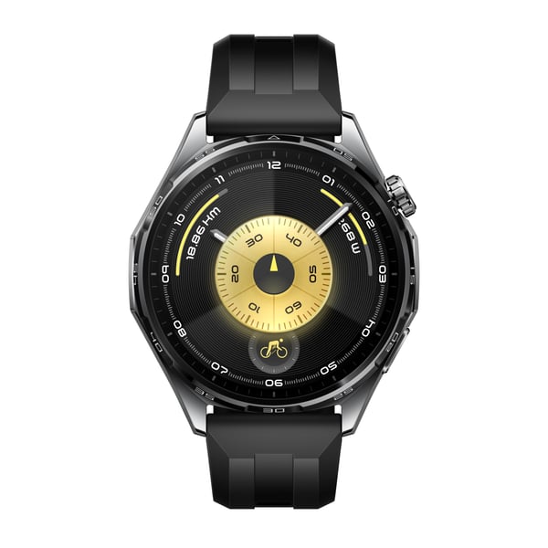 Huawei WATCH GT6 3,73 cm (1.47") AMOLED 46 mm Digitaalinen 466 x 466 pikseliä Kosketusnäyttö Musta GPS (satelliitti)