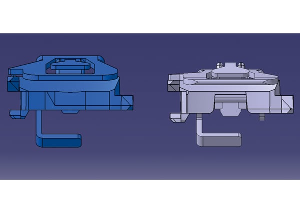Märklin Close Coupler Heads for Standard Coupler Pockets (cont. 50 pcs.) skalamodell dele og tilbehør Koblingssystemadapter og frontvægt