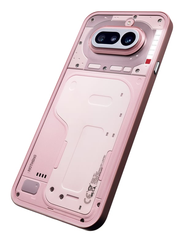 Nothing 4a 17,2 cm (6.78") Dual SIM Android 16.0 5G 12 GB 256 GB 5080 mAh Lyserød