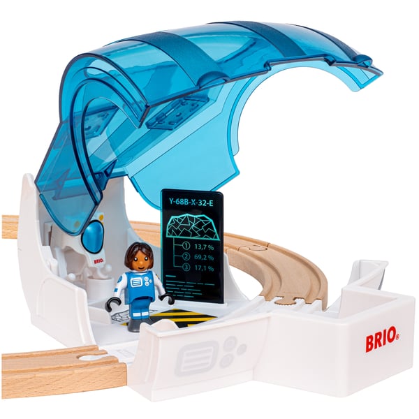 Miniatyrbillede 10 af 15: BRIO Togbane-sæt Rumstation