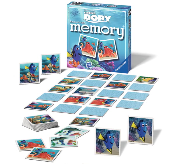 Pikkukuva 1 / 4: Ravensburger Disney/Pixar Finding Dory memory Lautapeli Oppiminen
