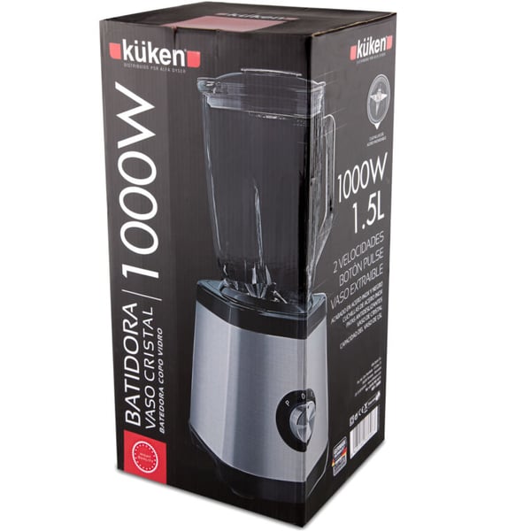 Küken 33696 blender 1,5 L Sportsblender 1000 W Sort, Grå