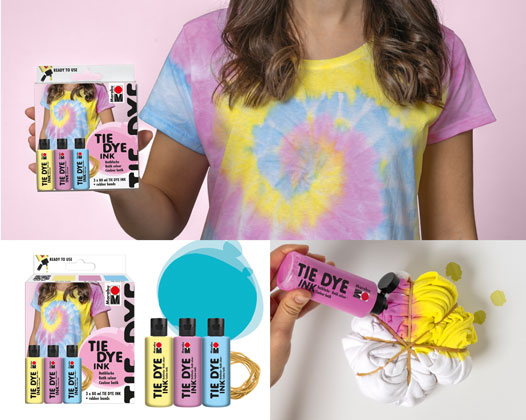 Marabu Tie Dye Ink Blomme 80 ml 1 stk
