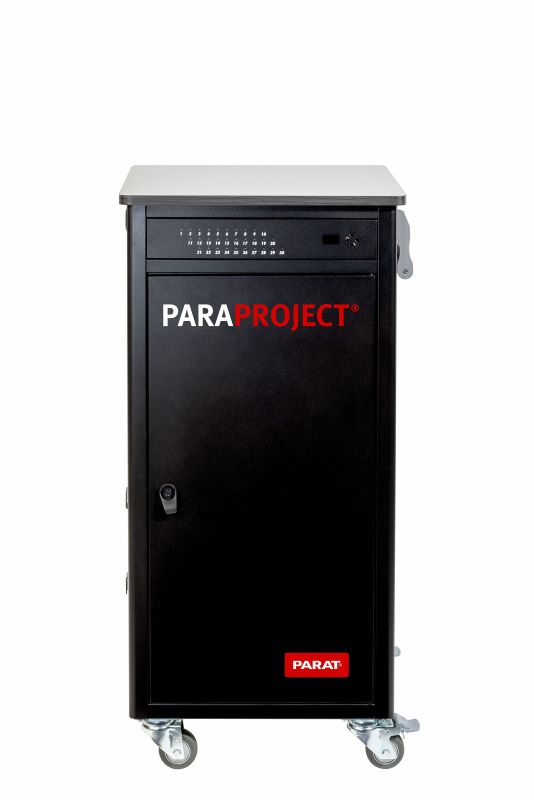 Parat PARAPROJECT Vagn för hantering av bärbar enhet Grå